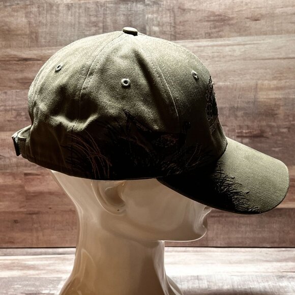 DRI Duck Wildlife Series Clover Hollow Hunting Preserve Cap Green Cotton - Picture 4 of 10